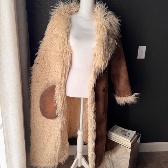 Simon Miller Faux Shearling Jetz Coat - Picture 7 of 8